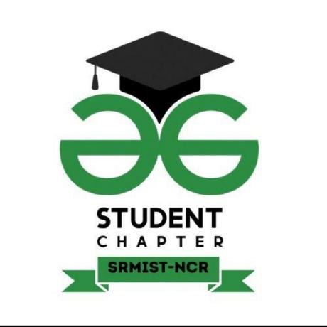 @GEEKSFORGEEKS-SRMIST-NCR