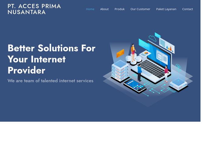 The website screenshot for https://aprin.net.id