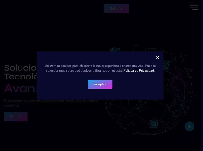 The website screenshot for http://www.estrelatel.com