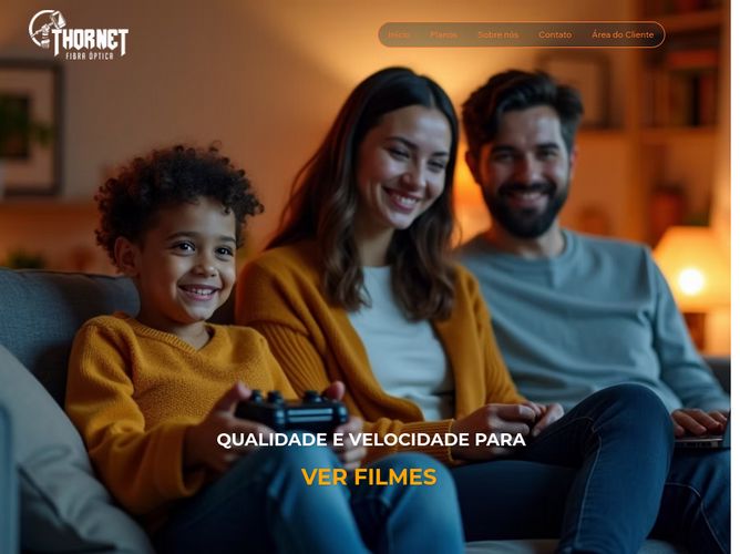 The website screenshot for http://gdstelecom.com.br
