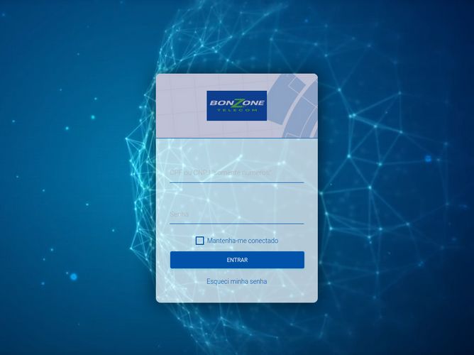 The website screenshot for https://bonzone.net.br/