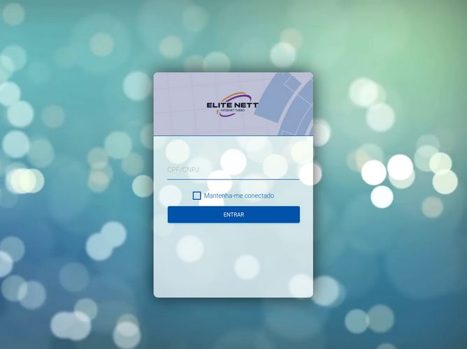 The website screenshot for http://www.elitenett.com.br