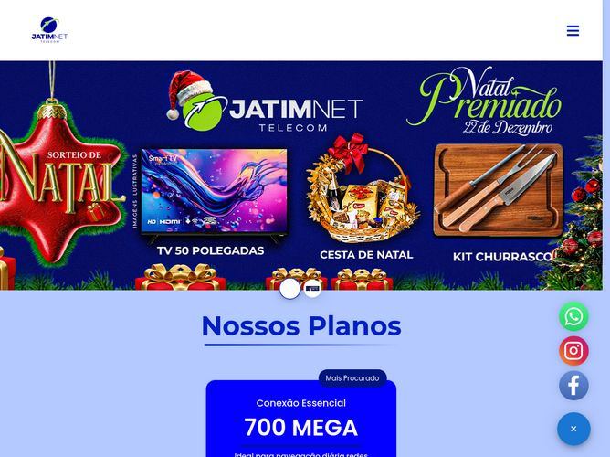 The website screenshot for https://www.jatimnet.com.br
