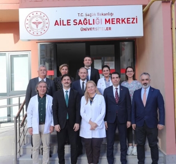 Genel Müdürümüz Doç. Dr. Muhammed Emin DEMİRKOL Üniversiteler Aile Sağlığı Merkezi'ni Ziyaret Etti.