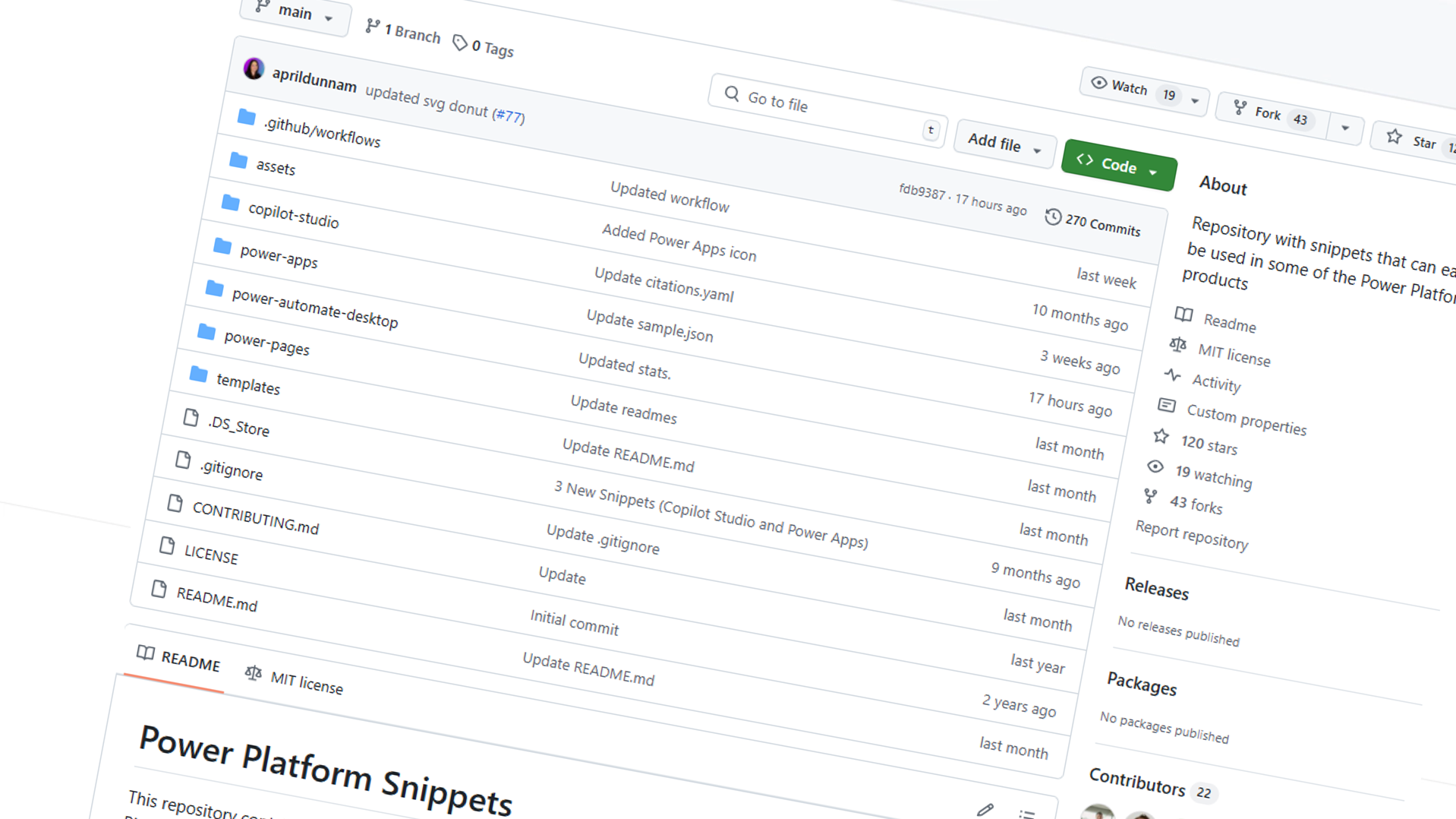 Power Platform Snippets