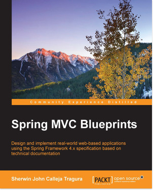 Spring MVC Blueprints Book Cover