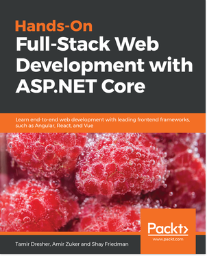 Hands-On Full-Stack Web Development with ASP.NET Core Book Cover