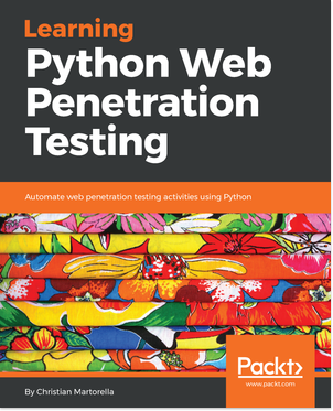 Learning Python Web Penetration Testing Book Cover