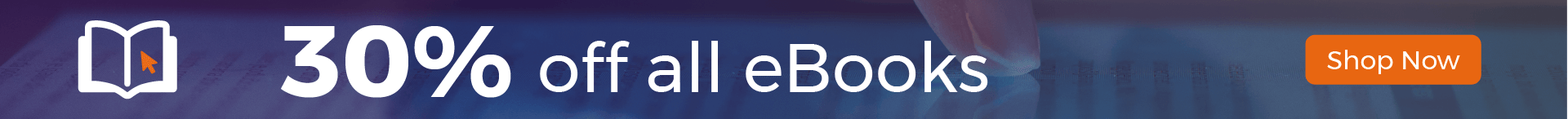 Packt 30% off ebooks