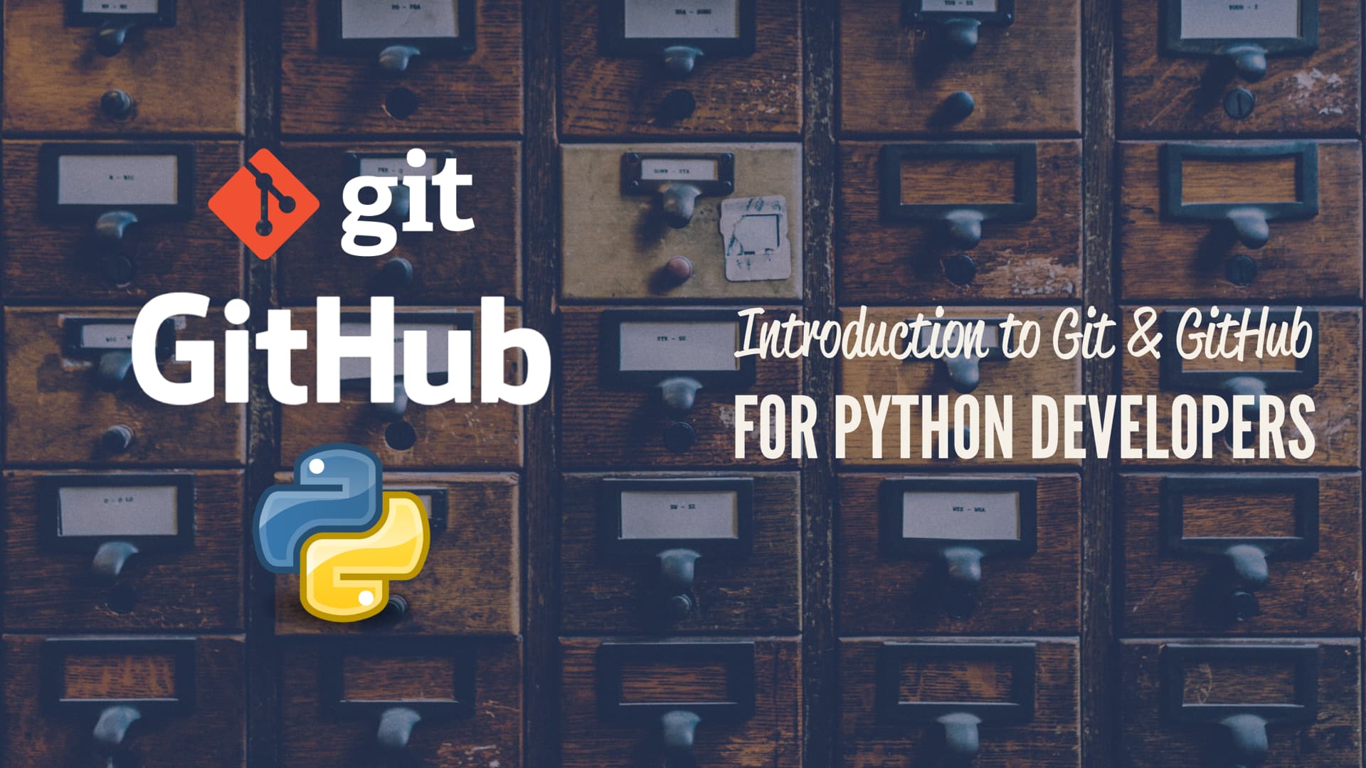 Introduction to Git and GitHub for Python Developers