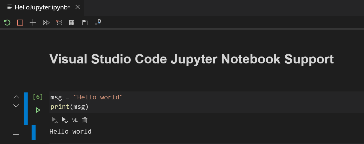 Rendered Markdown displayed in code cell
