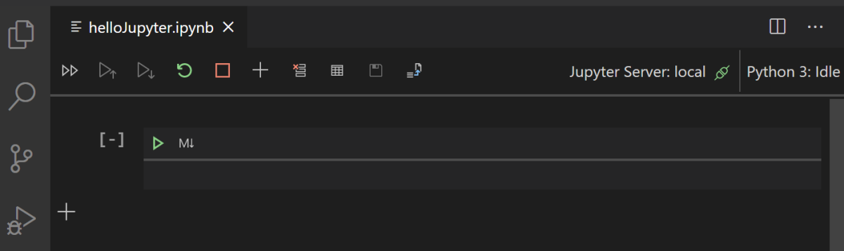 Blank Jupyter Notebook