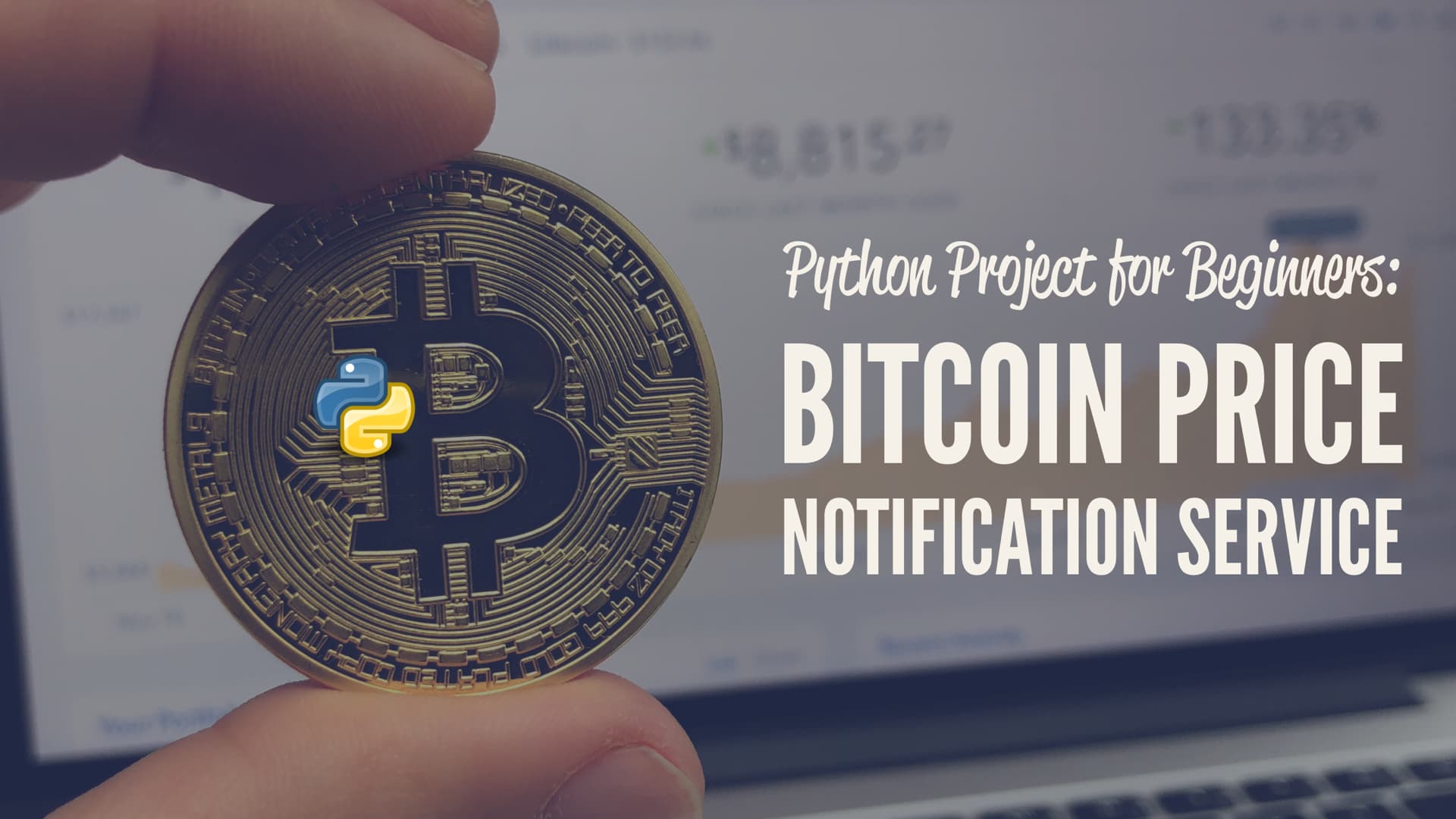 Python Project for Beginners: Bitcoin Price Notification Service