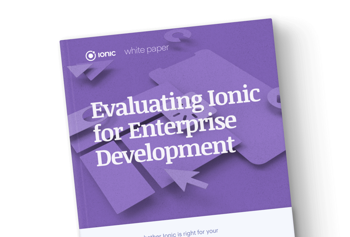 Evaluating Ionic for Enterprise Development