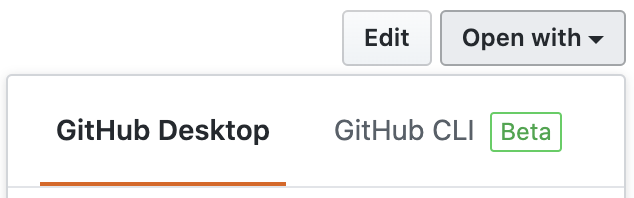 Link um auf die Pull-Request-Anweisungen in der Befehlszeile zuzugreifen