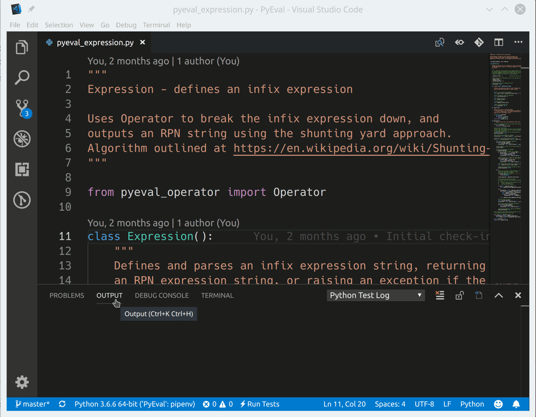 Running Python unit tests in VSCode