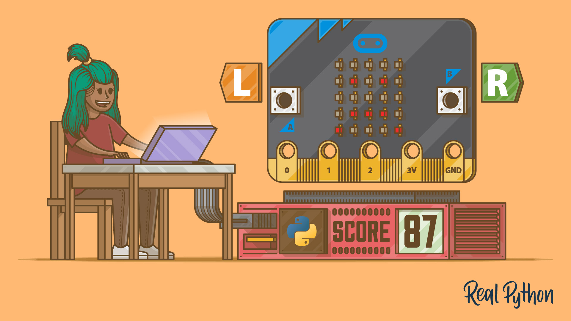 Embedded Python: Build a Game on the BBC micro:bit