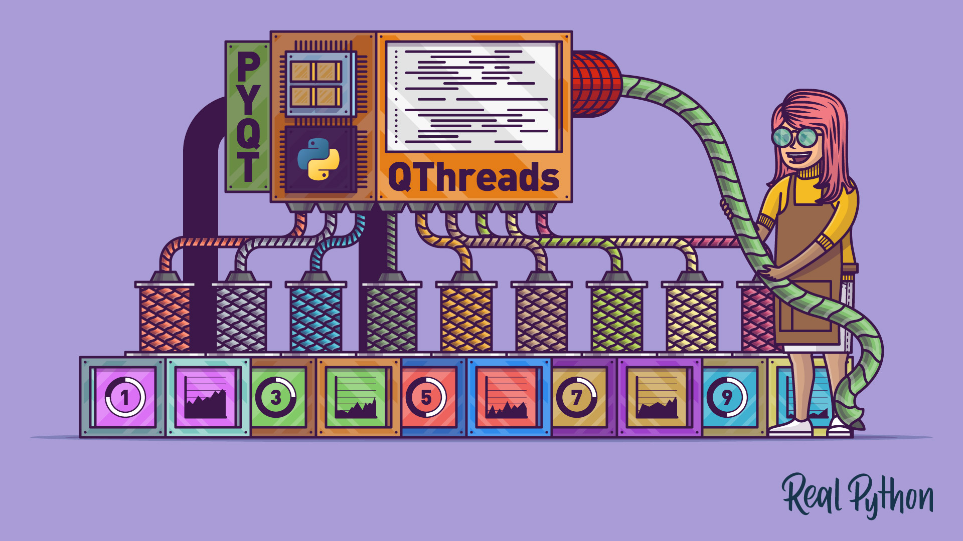 Use PyQt's QThread to Prevent Freezing GUIs