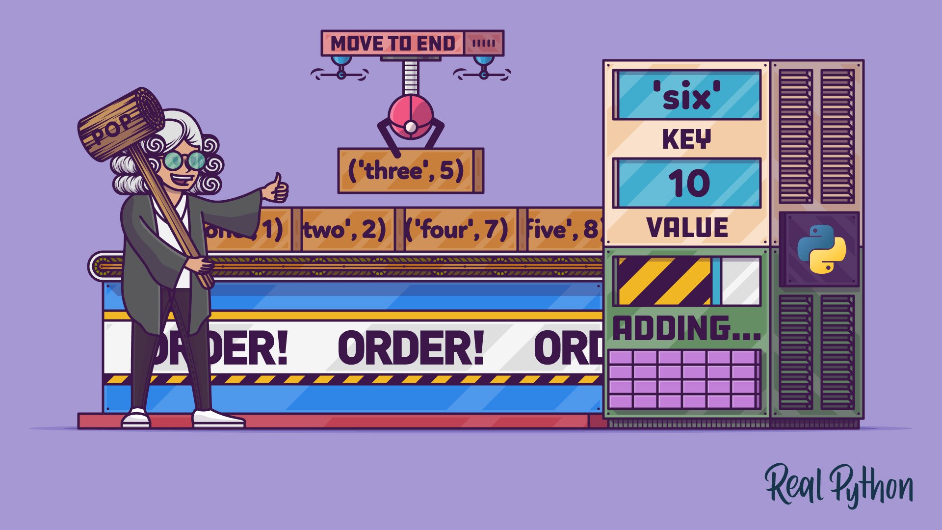 OrderedDict vs dict in Python: The Right Tool for the Job