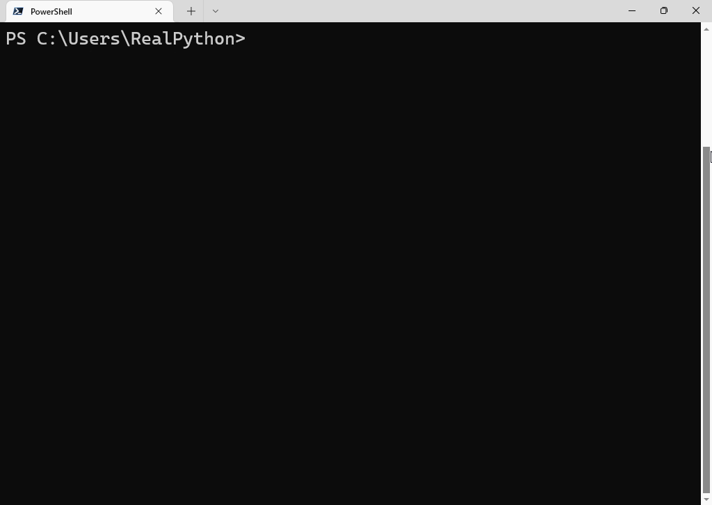 Windows Terminal Application with PowerShell Core tab
