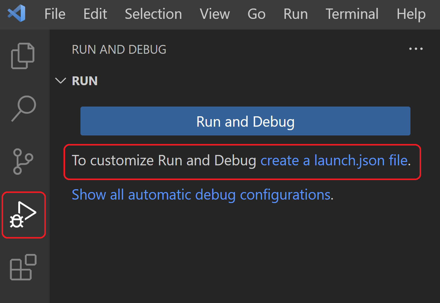 Django tutorial: initial view of the debug panel