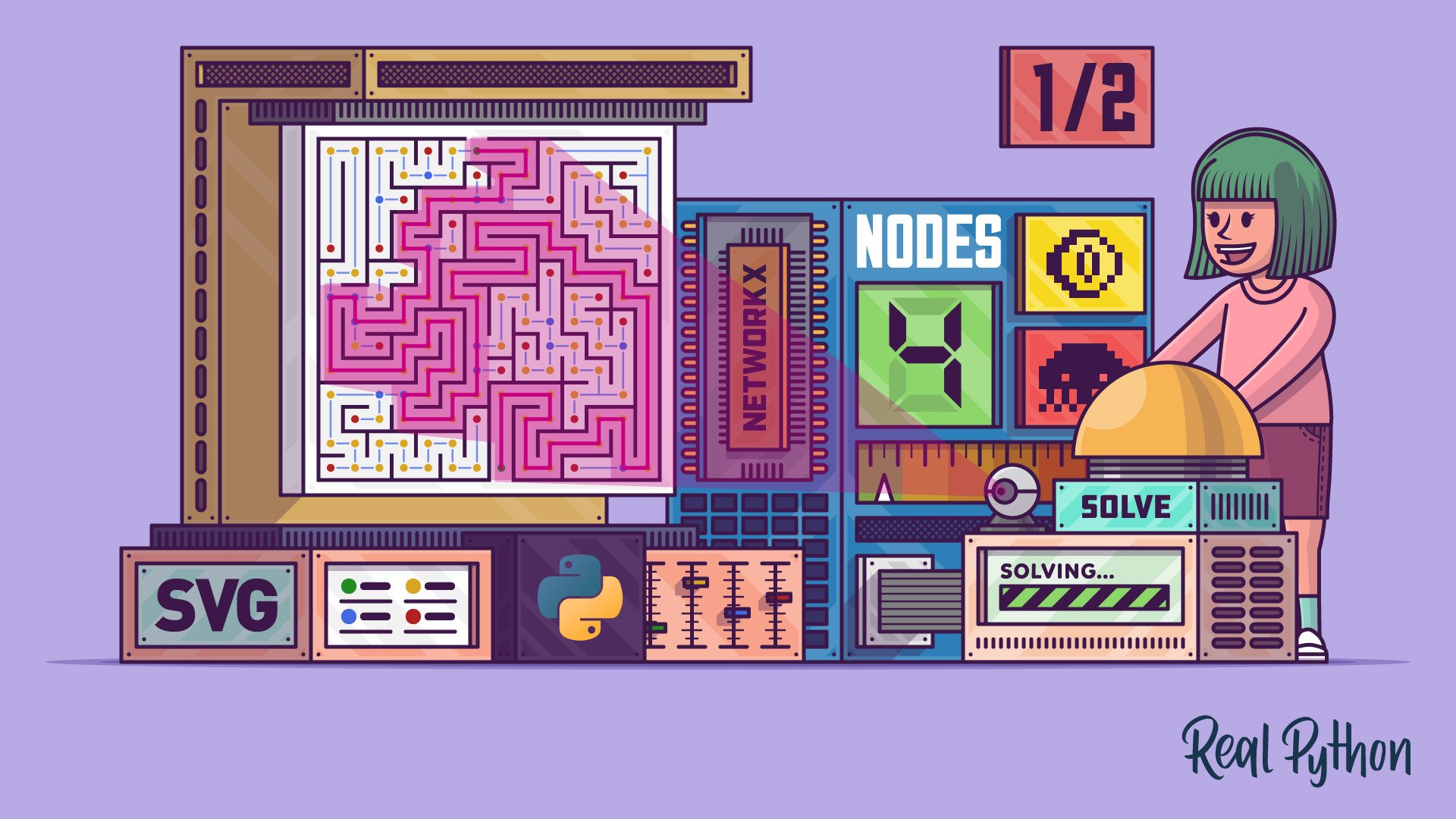 Mazes in Python Part 1: Building and Visualizing