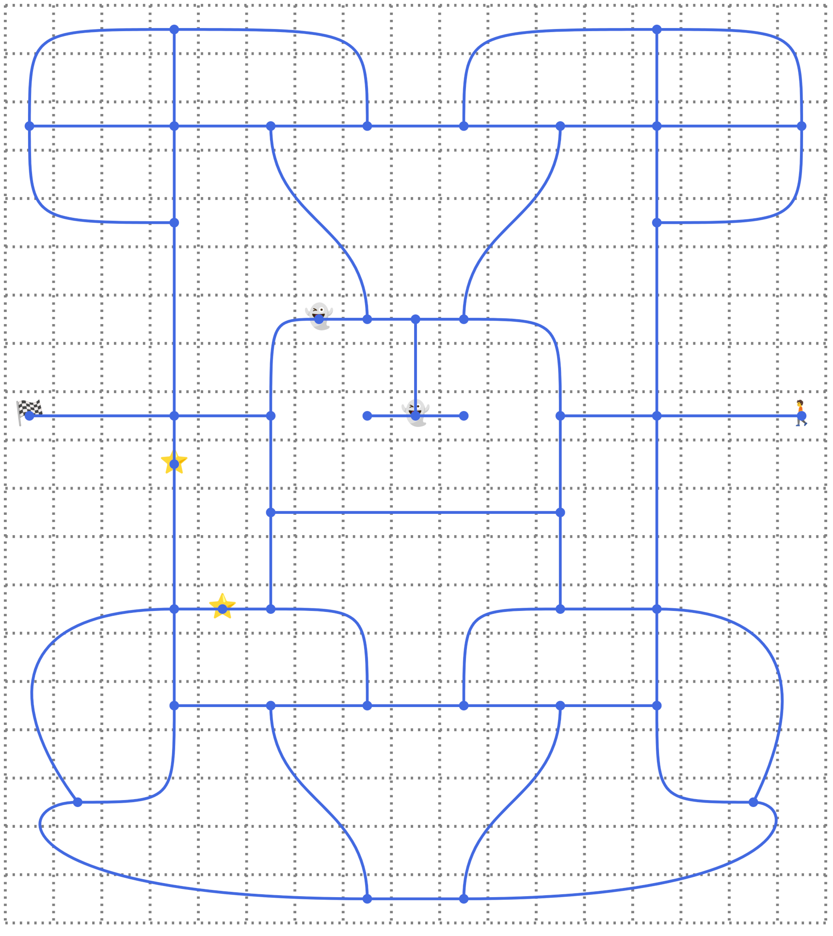 The Pac-Man Maze Represented as a Graph