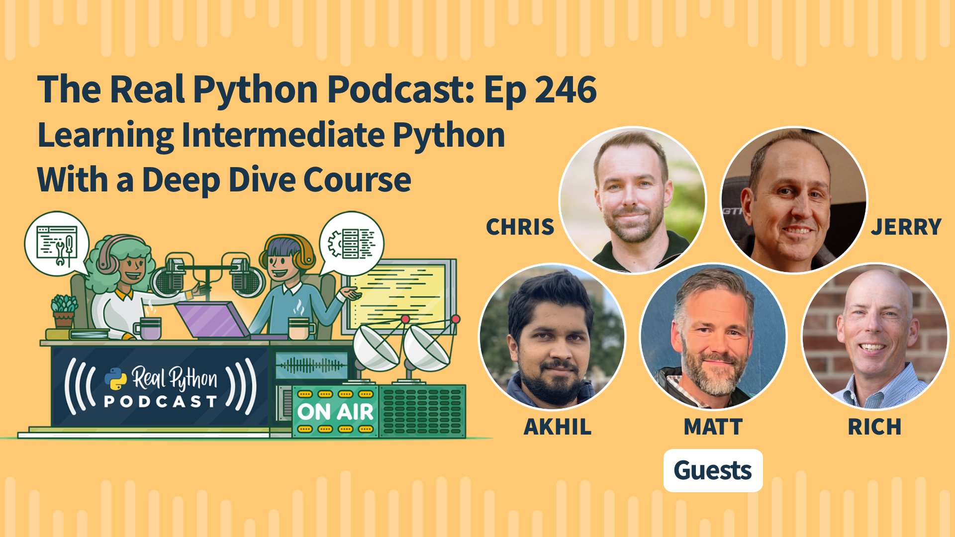 Real Python Podcast E246 Title Image