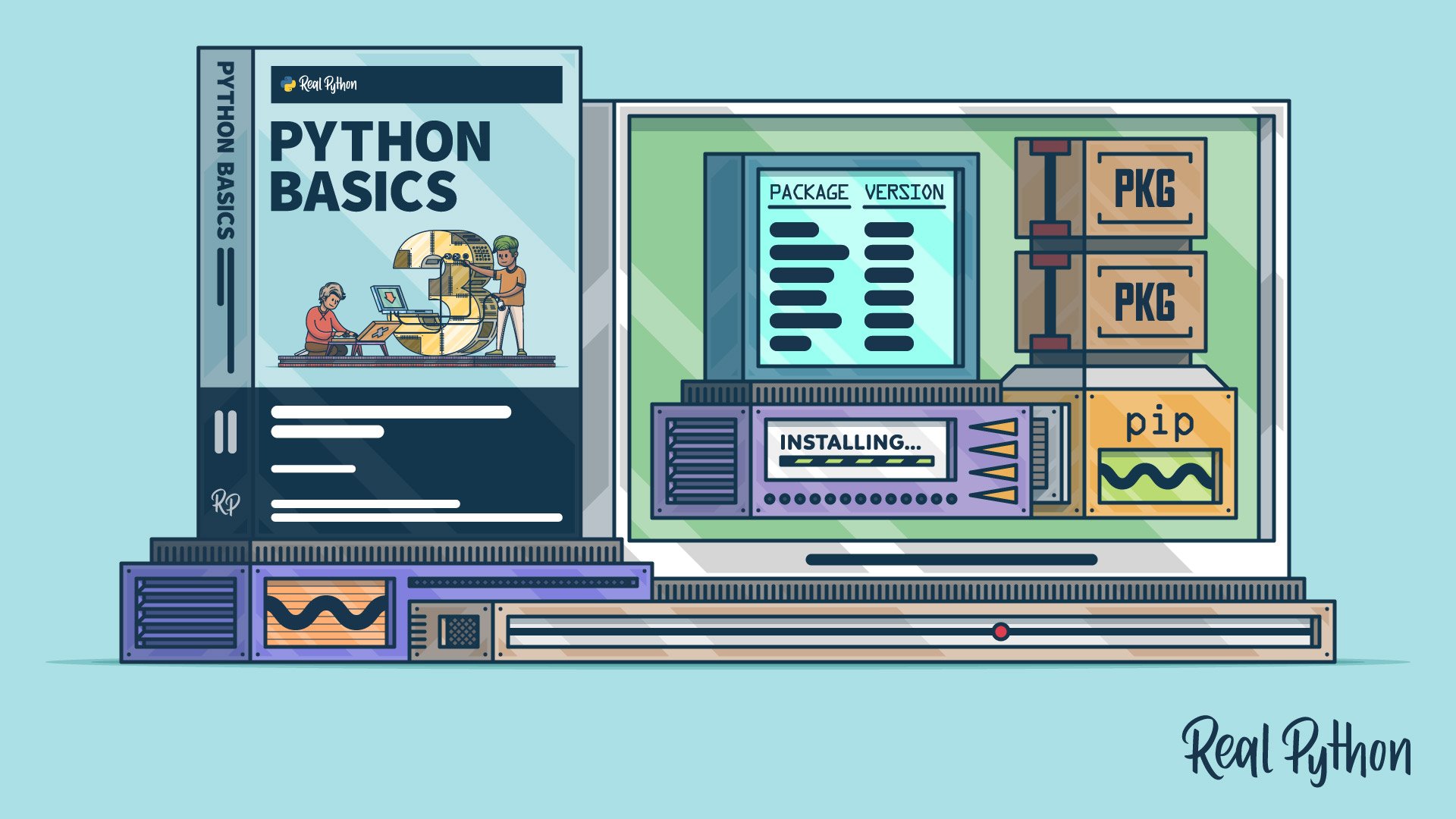 Title image for Installing Packages With pip (Python Basics: Installing Packages With pip)