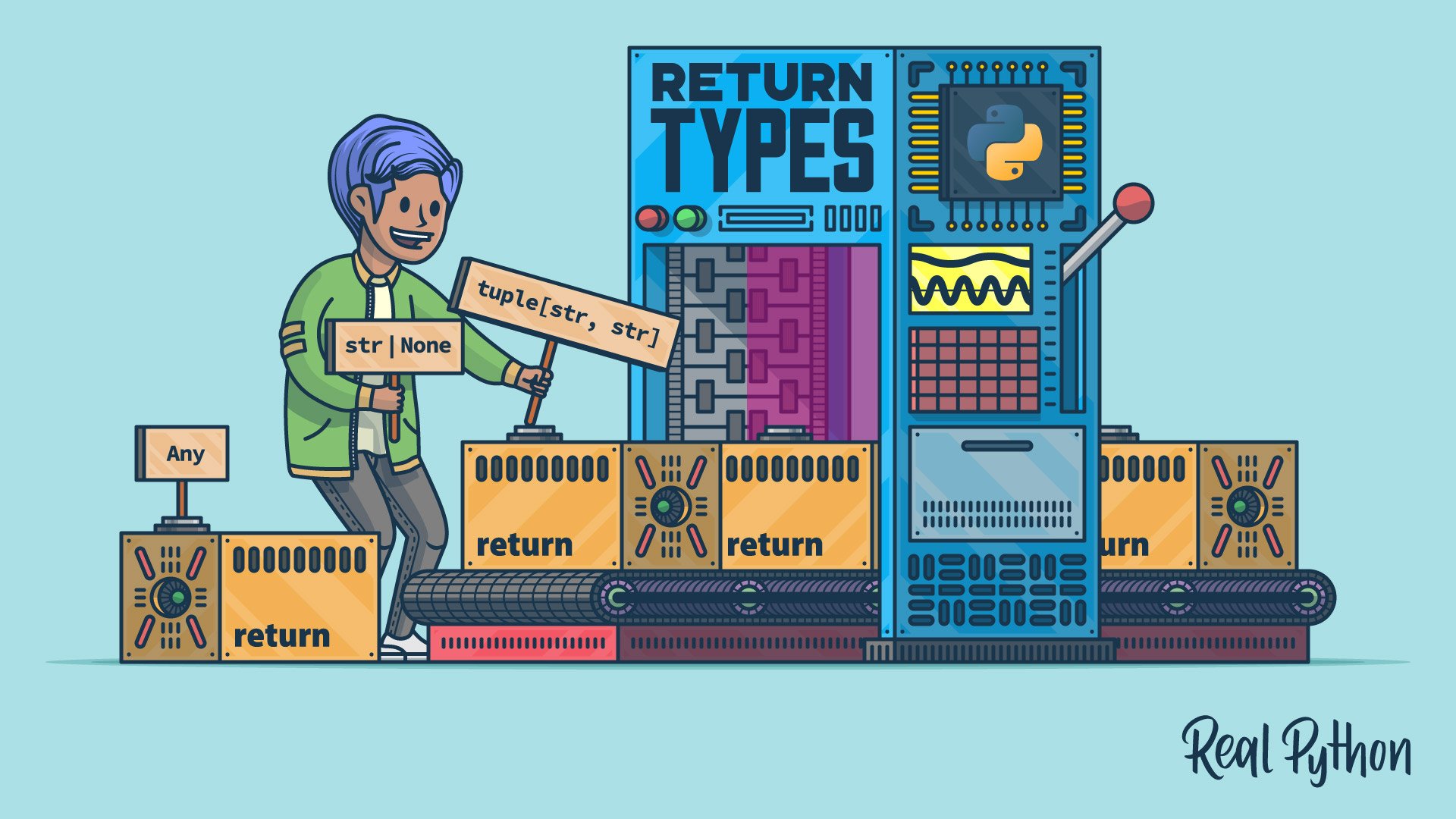 Title image for Using Type Hints for Multiple Return Types in Python (How to Use Type Hints for Multiple Return Types in Python)