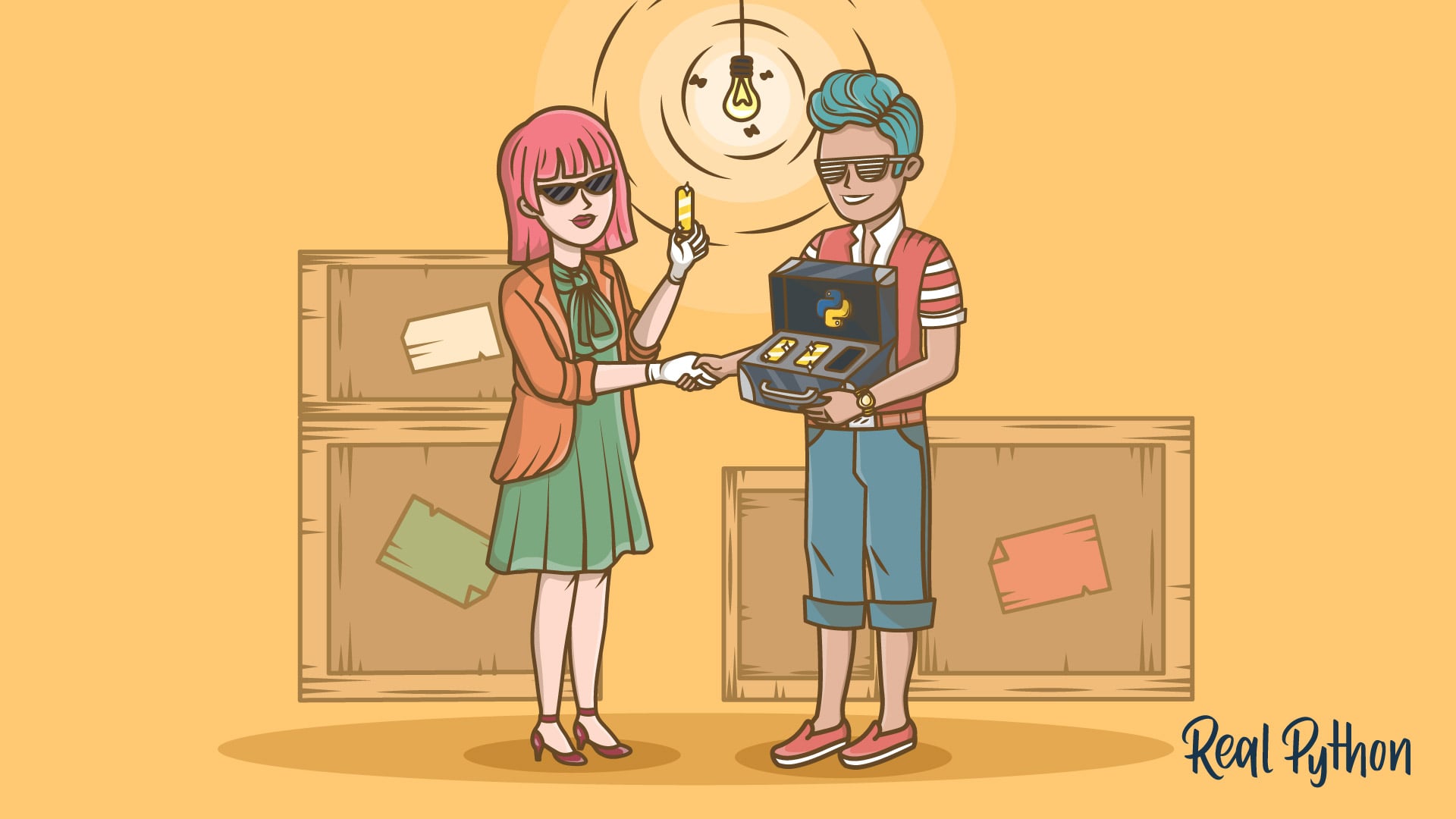 Title image for Python Code Quality: Best Practices and Tools (Python Code Quality Illustration)