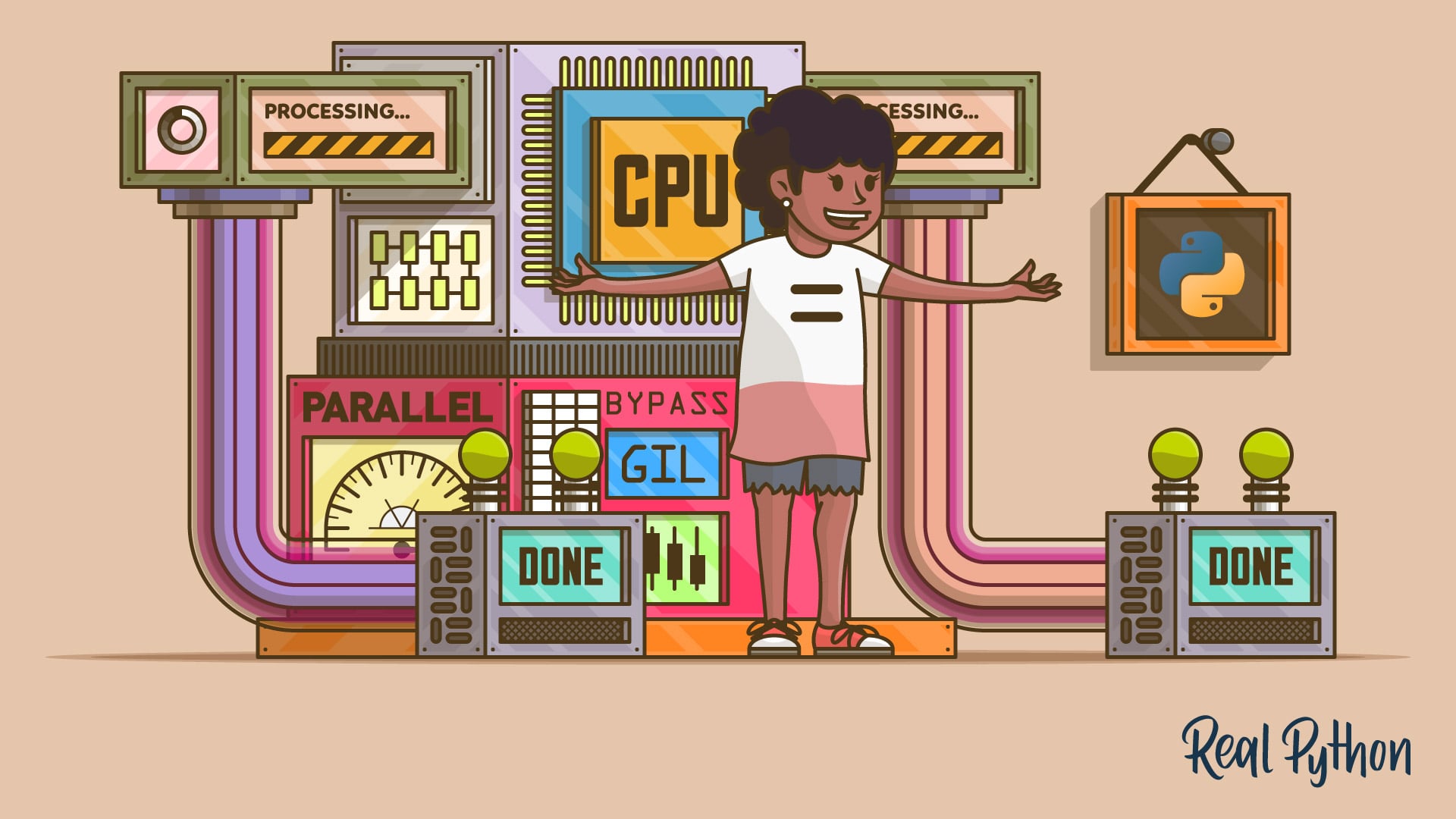 Title image for Bypassing the GIL for Parallel Processing in Python (Bypassing the GIL for Parallel Processing in Python)