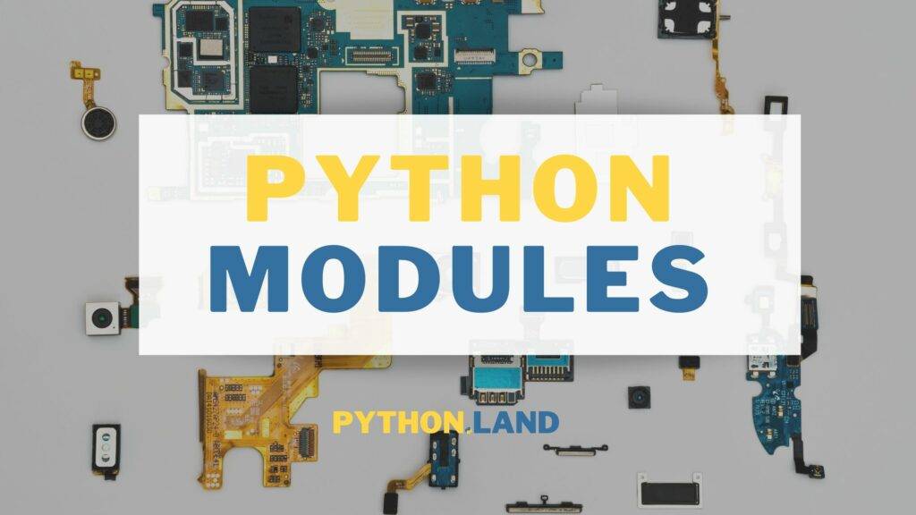 Python modules