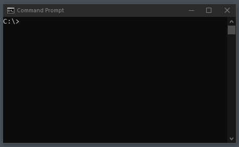 The cmd.exe Windows Command Prompt